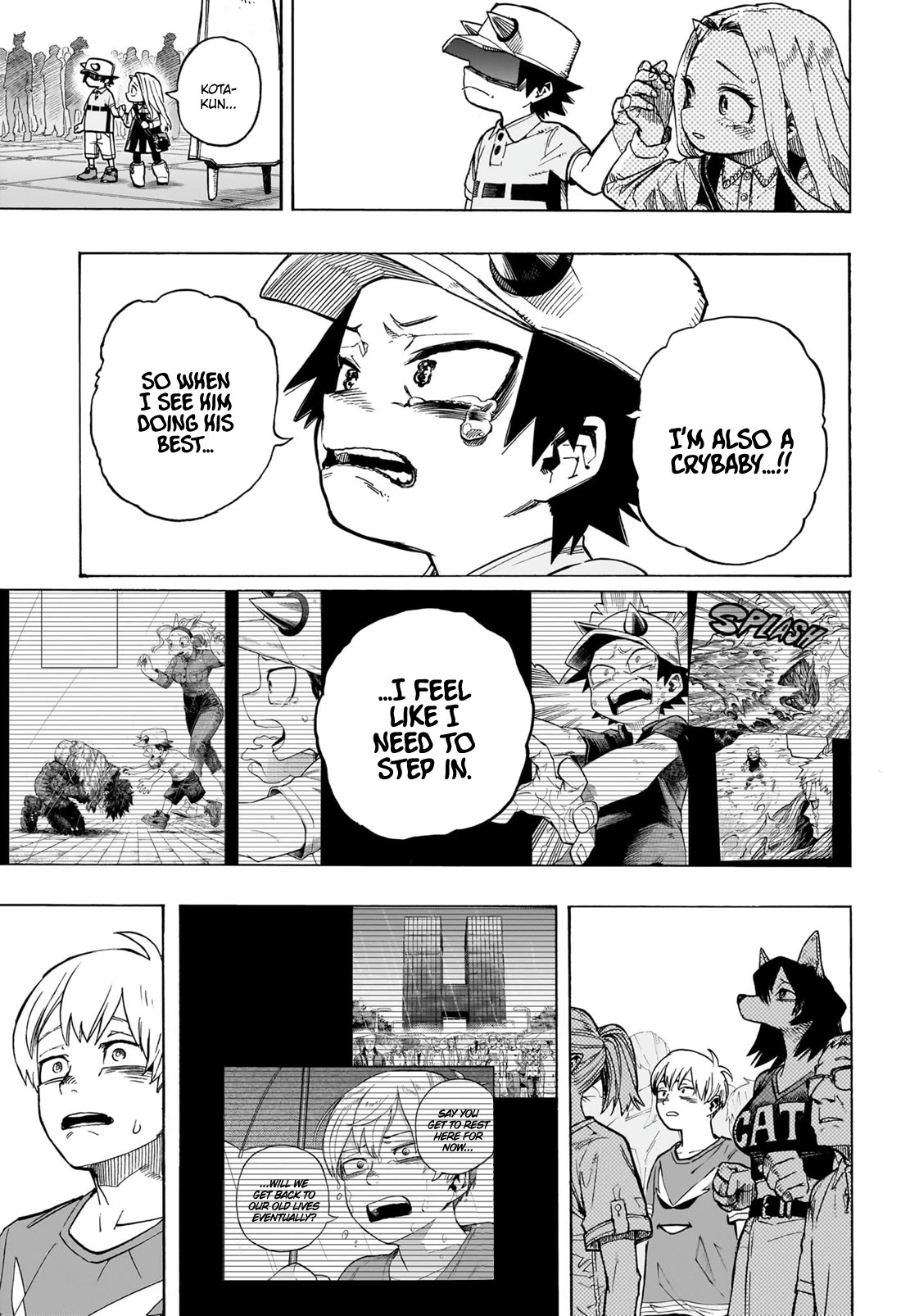 Boku no Hero Academia Chapter 416 page 6 - Chapter 416: Force Your Way Through, Izuku Midoriya!!