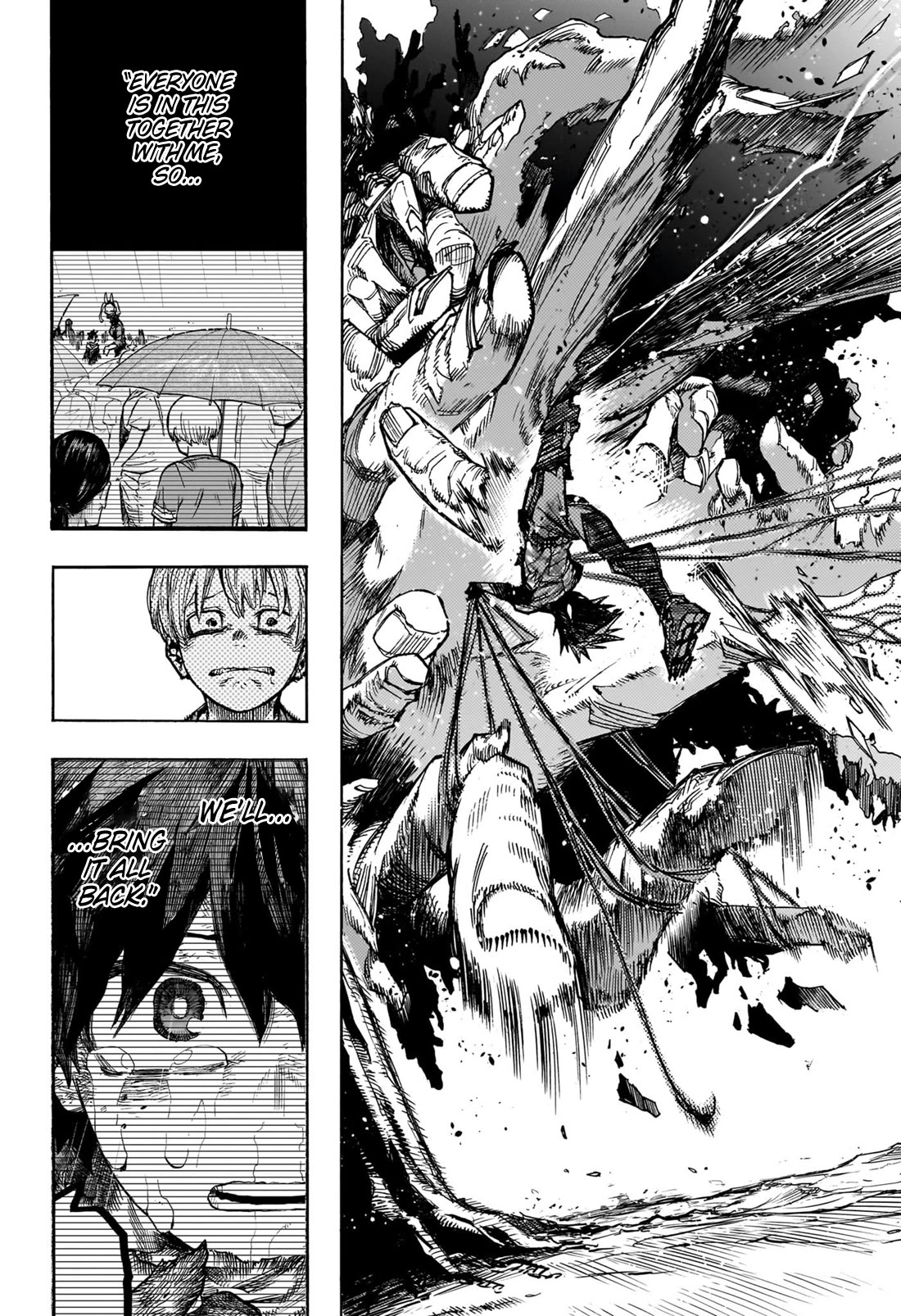 Boku no Hero Academia Chapter 416 page 7 - Chapter 416: Force Your Way Through, Izuku Midoriya!!