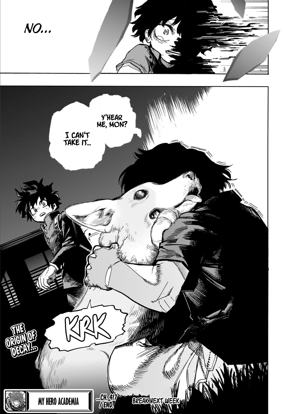 Boku no Hero Academia Chapter 417 page 16 - Chapter 417: Shimura