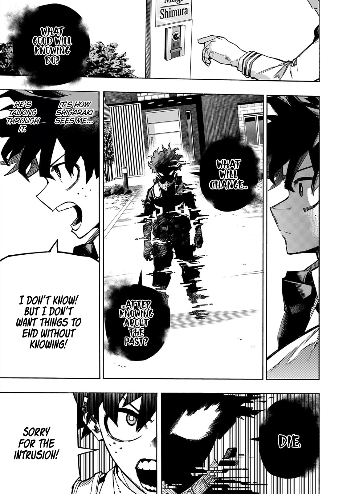 Boku no Hero Academia Chapter 417 page 6 - Chapter 417: Shimura