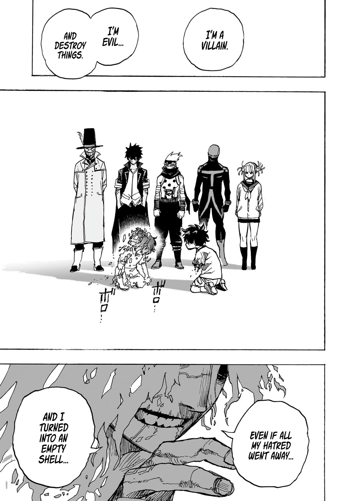 Boku no Hero Academia Chapter 418 page 10 - Chapter 418: A Small Heart