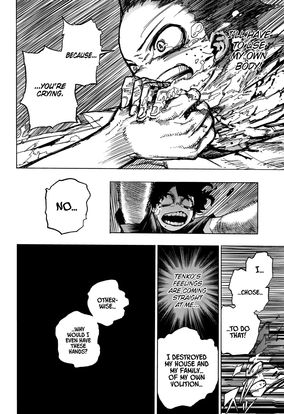Boku no Hero Academia Chapter 418 page 5 - Chapter 418: A Small Heart