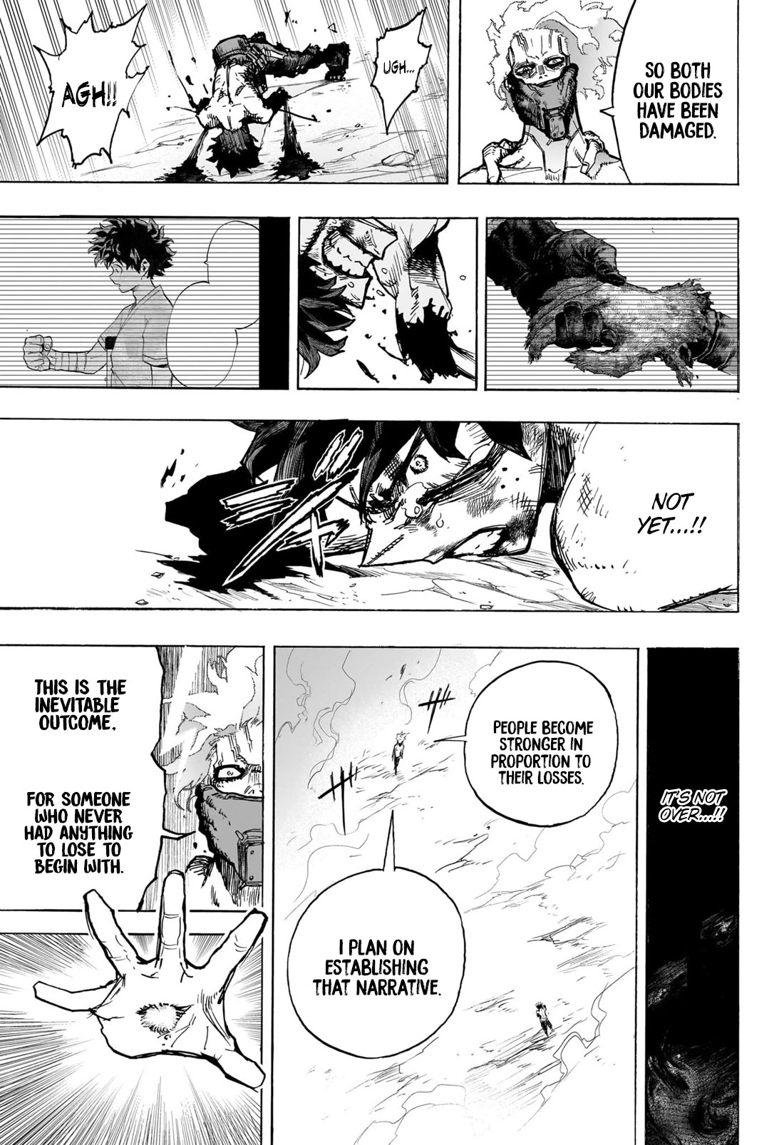 Boku no Hero Academia Chapter 419 page 14 - Chapter 419: Design