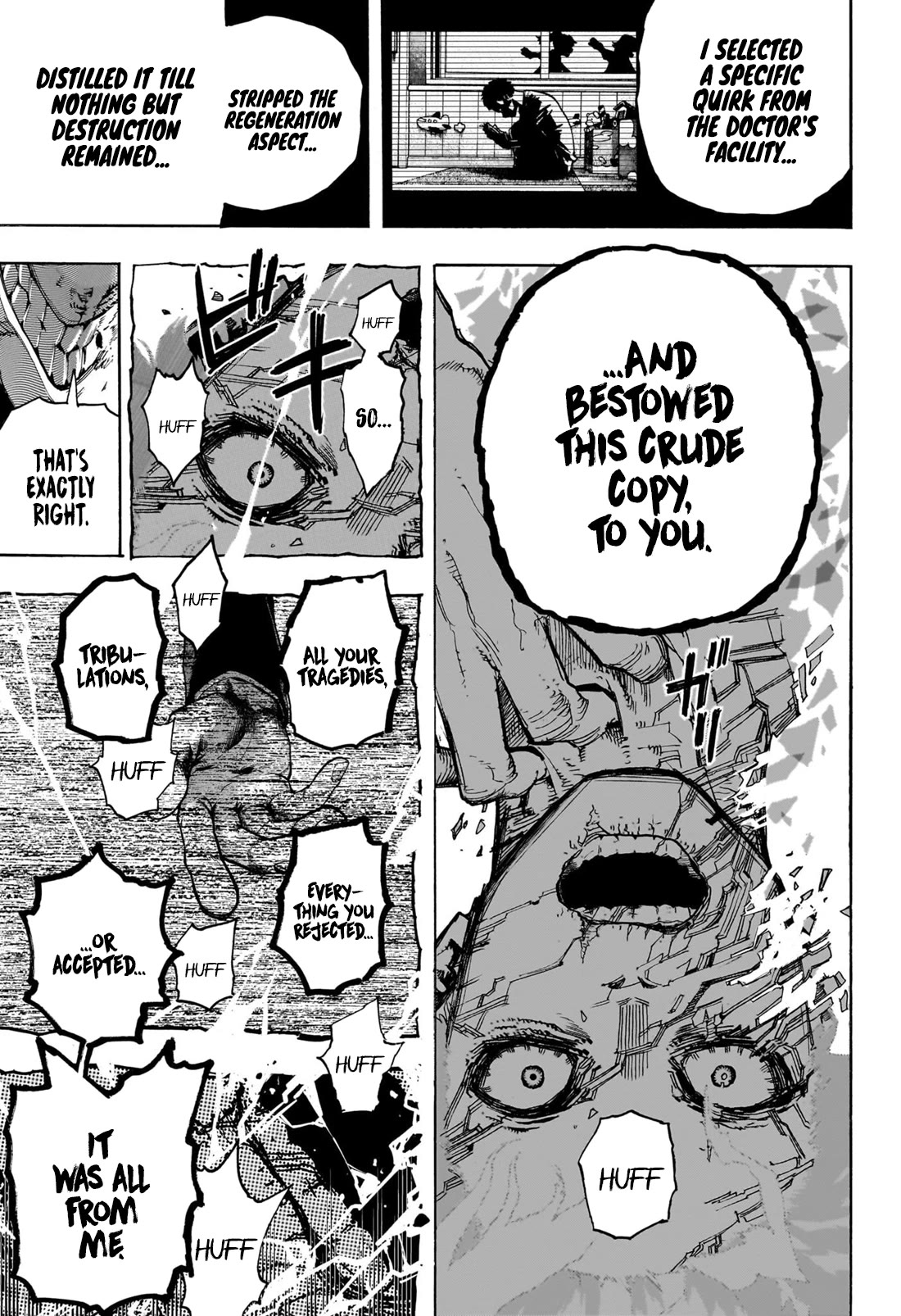 Boku no Hero Academia Chapter 419 page 8 - Chapter 419: Design