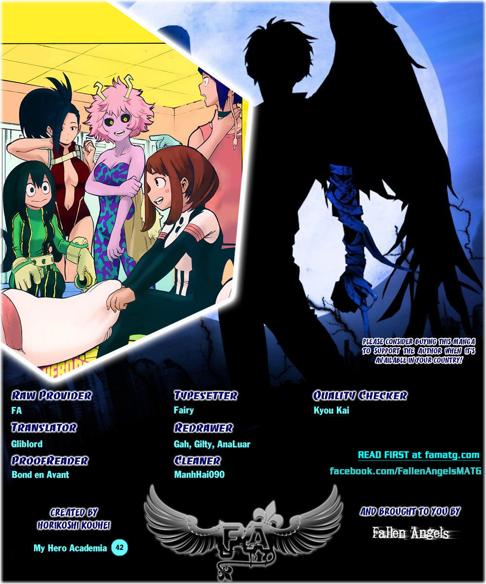 Boku no Hero Academia Chapter 42 page 1 - Chapter 42: Final Bout At Hand