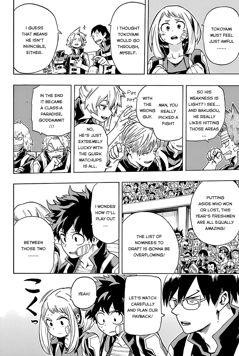 Boku no Hero Academia Chapter 42 page 12 - Chapter 42: Final Bout At Hand