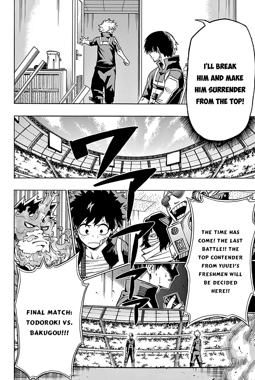 Boku no Hero Academia Chapter 42 page 22 - Chapter 42: Final Bout At Hand