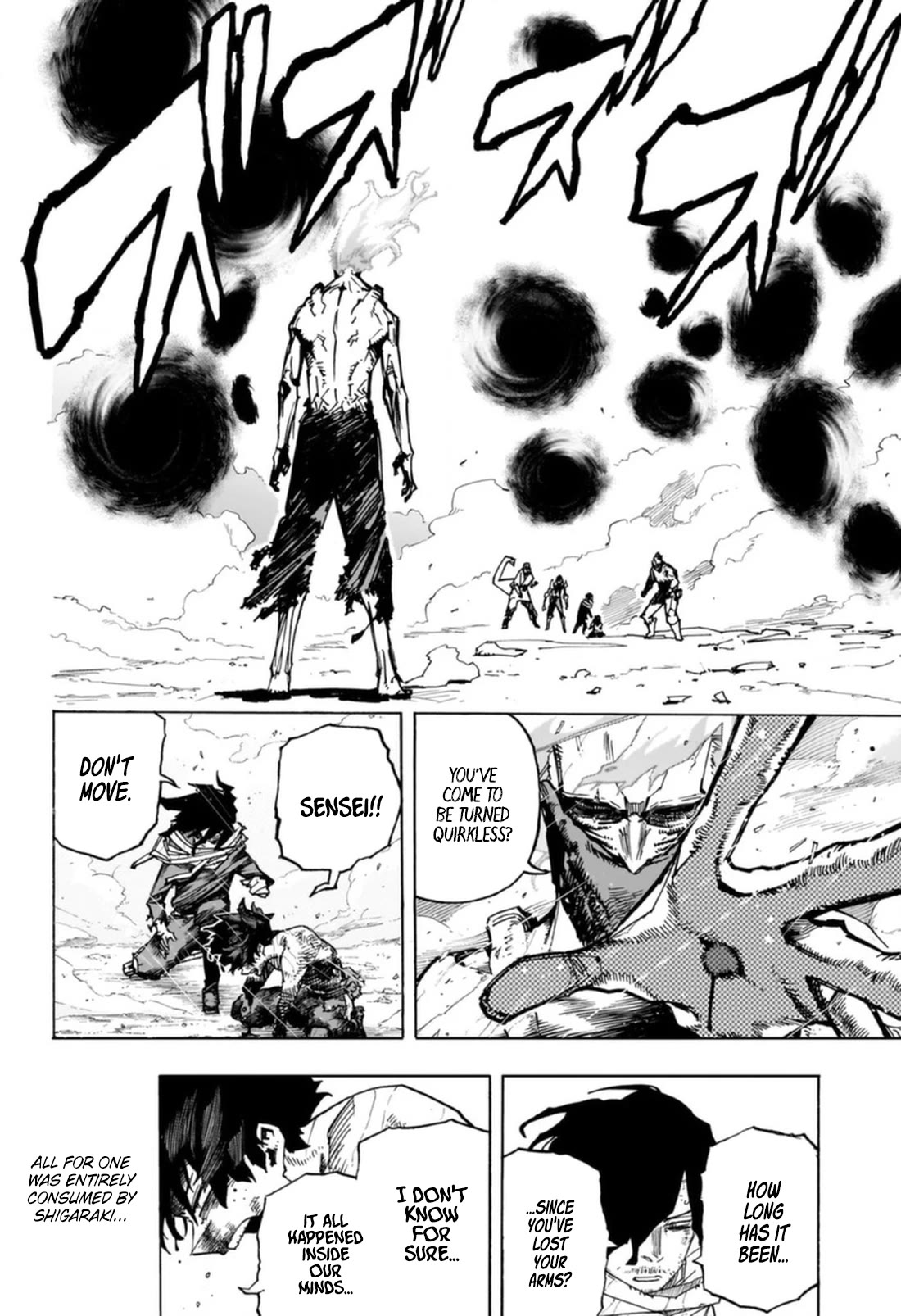Boku no Hero Academia Chapter 420 page 11 - Chapter 420: From Aizawa-kun