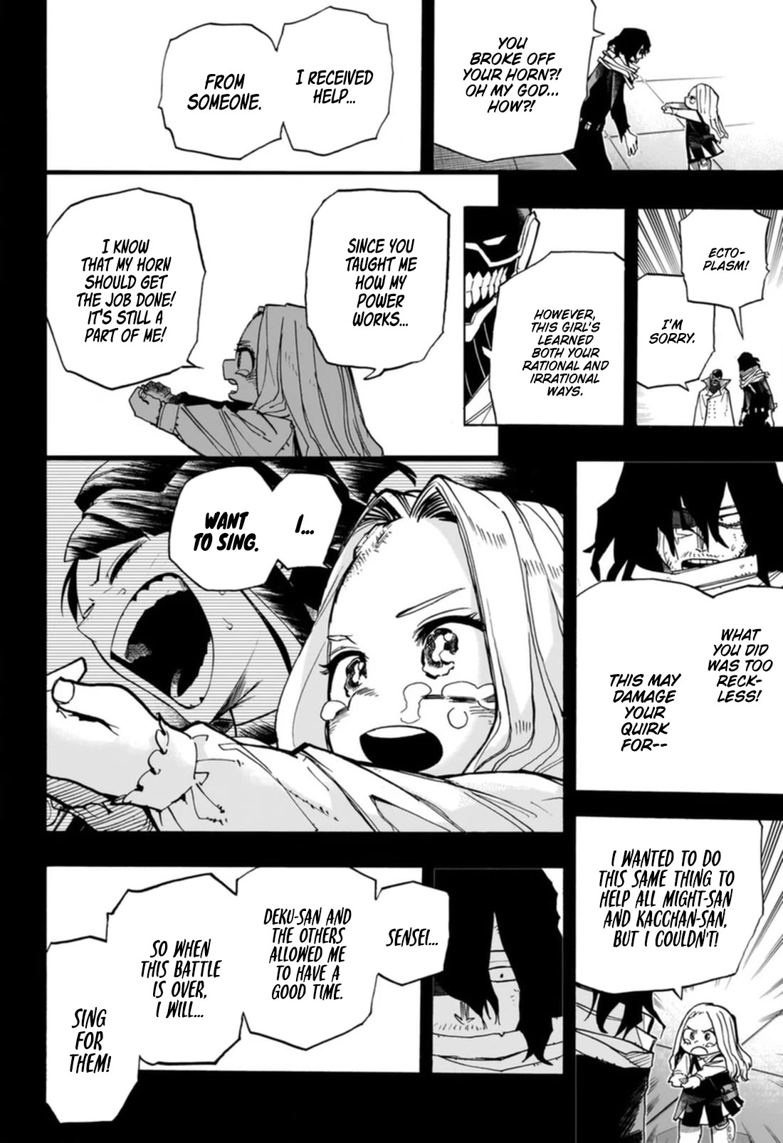 Boku no Hero Academia Chapter 420 page 13 - Chapter 420: From Aizawa-kun