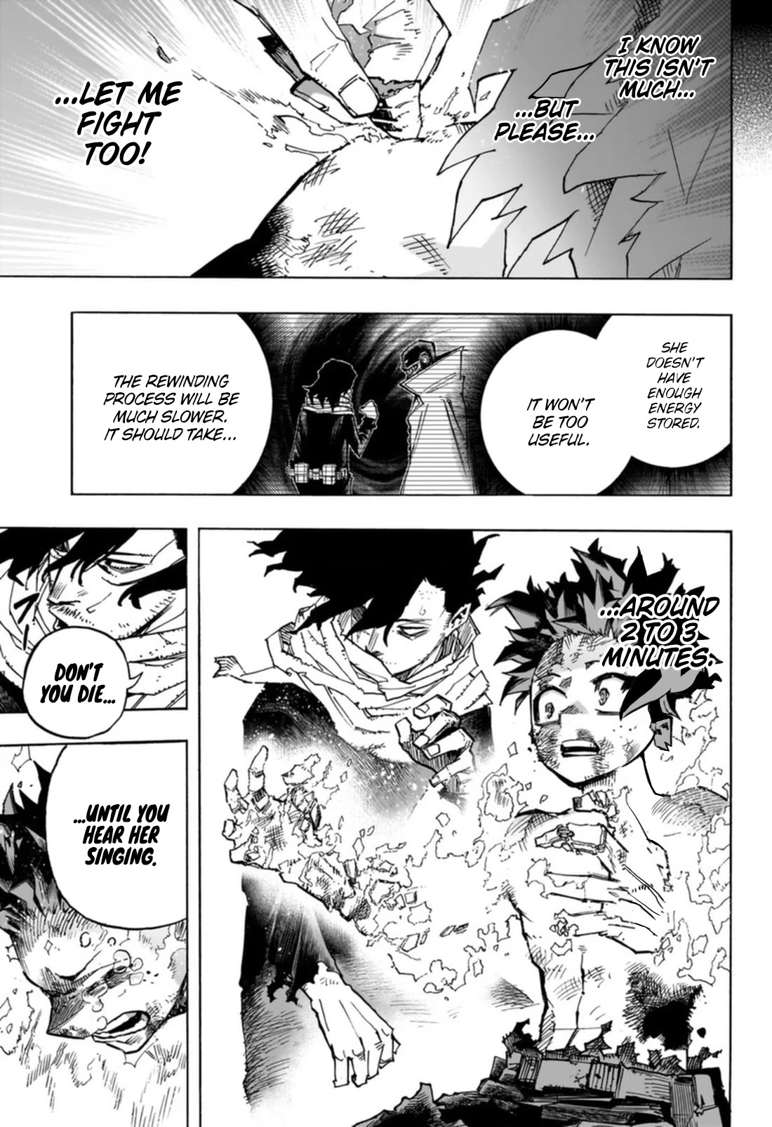 Boku no Hero Academia Chapter 420 page 14 - Chapter 420: From Aizawa-kun