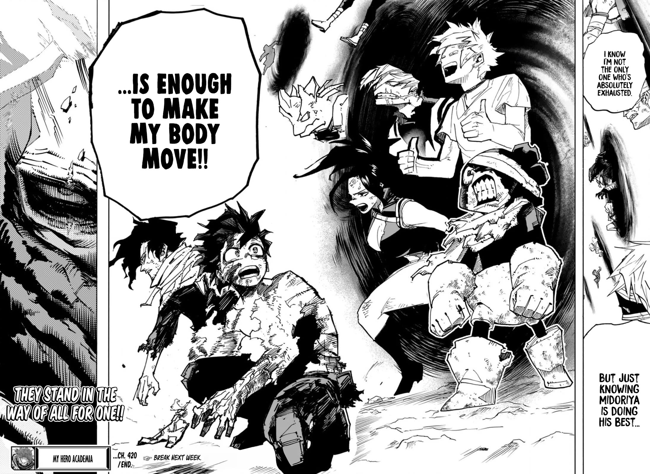 Boku no Hero Academia Chapter 420 page 15 - Chapter 420: From Aizawa-kun
