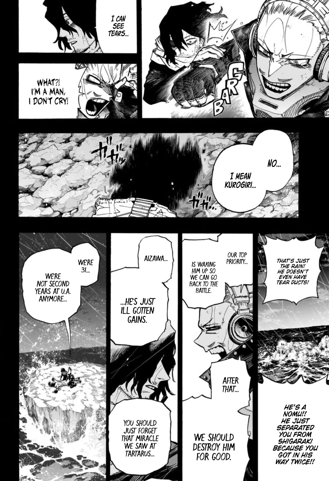 Boku no Hero Academia Chapter 420 page 3 - Chapter 420: From Aizawa-kun