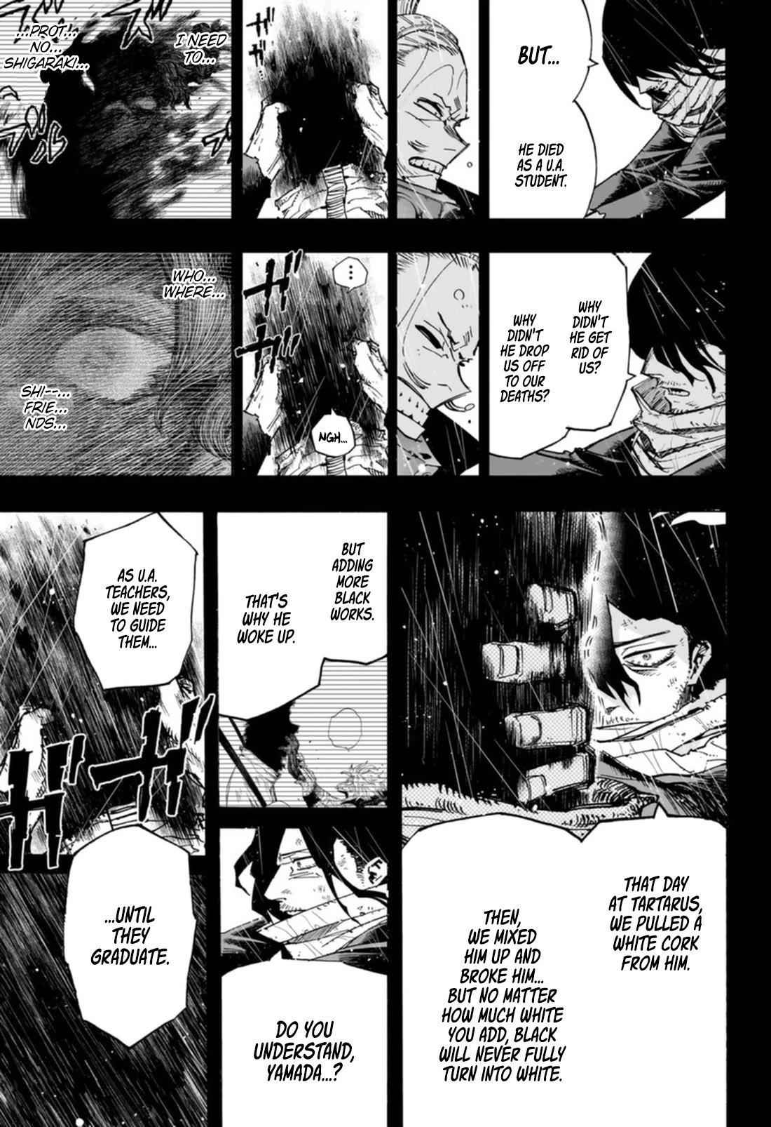 Boku no Hero Academia Chapter 420 page 4 - Chapter 420: From Aizawa-kun