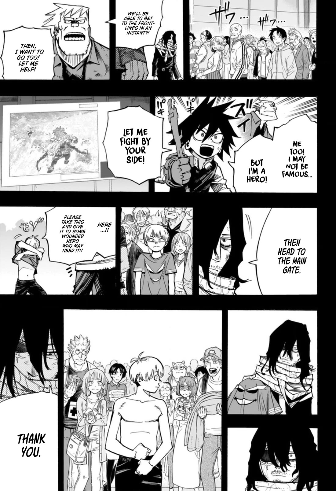 Boku no Hero Academia Chapter 420 page 8 - Chapter 420: From Aizawa-kun