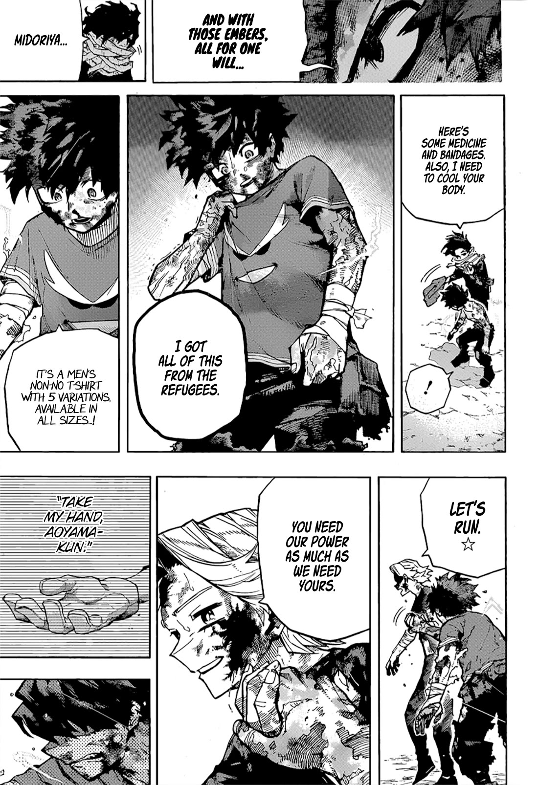 Boku no Hero Academia Chapter 421 page 12 - Chapter 421: We are here