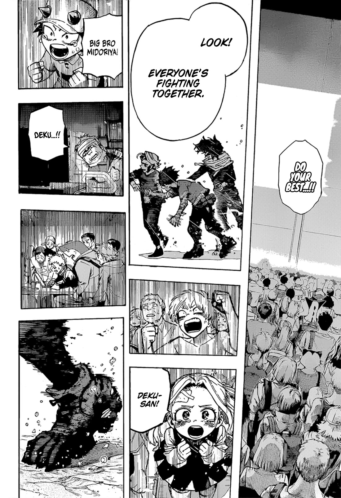 Boku no Hero Academia Chapter 421 page 13 - Chapter 421: We are here