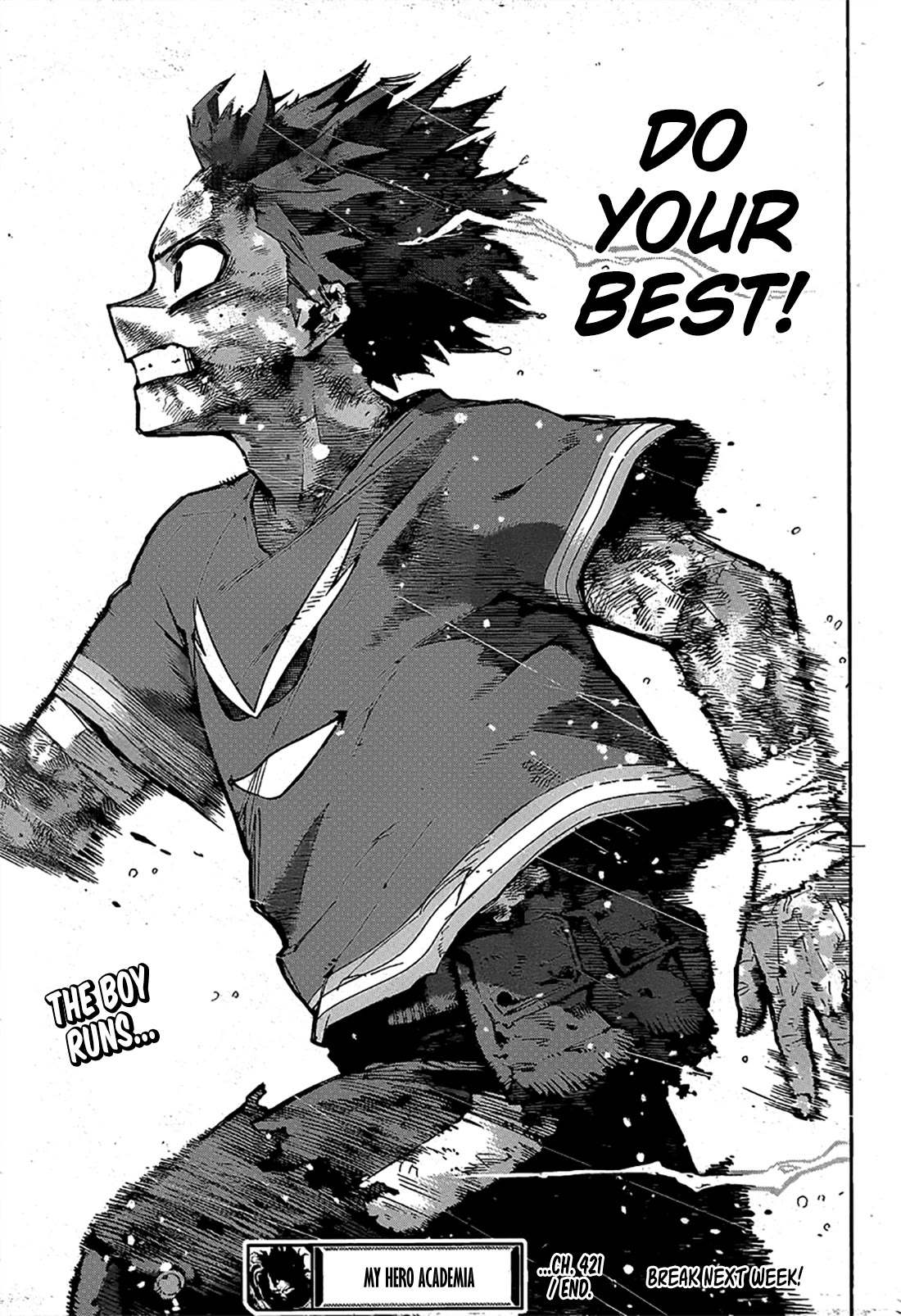 Boku no Hero Academia Chapter 421 page 14 - Chapter 421: We are here