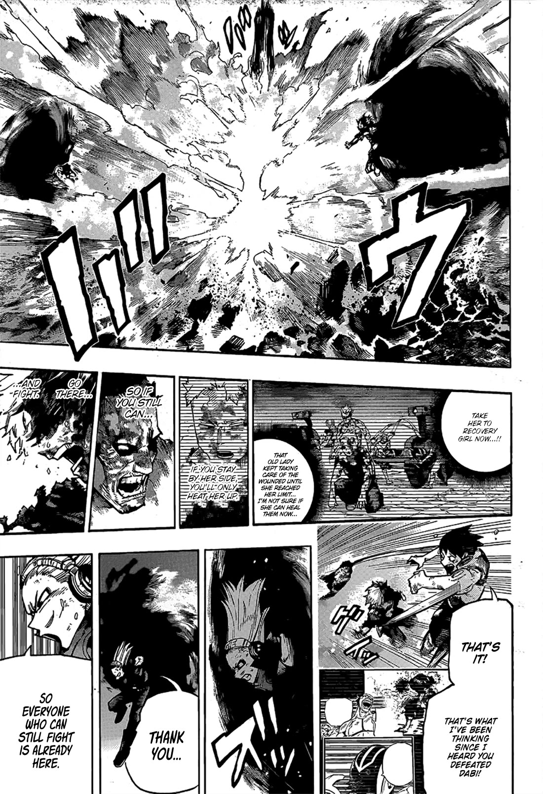 Boku no Hero Academia Chapter 421 page 7 - Chapter 421: We are here