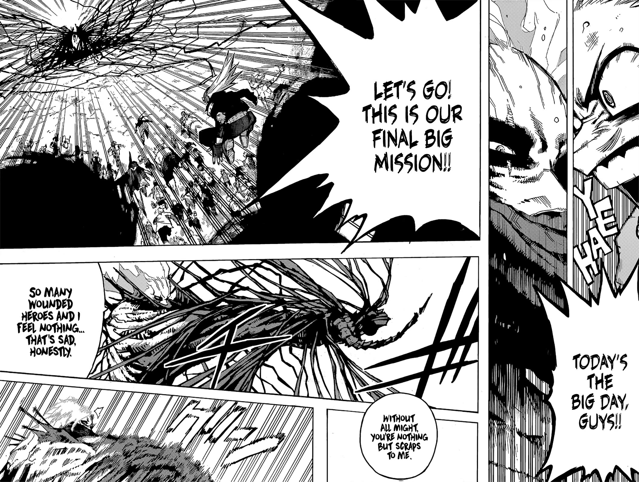 Boku no Hero Academia Chapter 421 page 8 - Chapter 421: We are here
