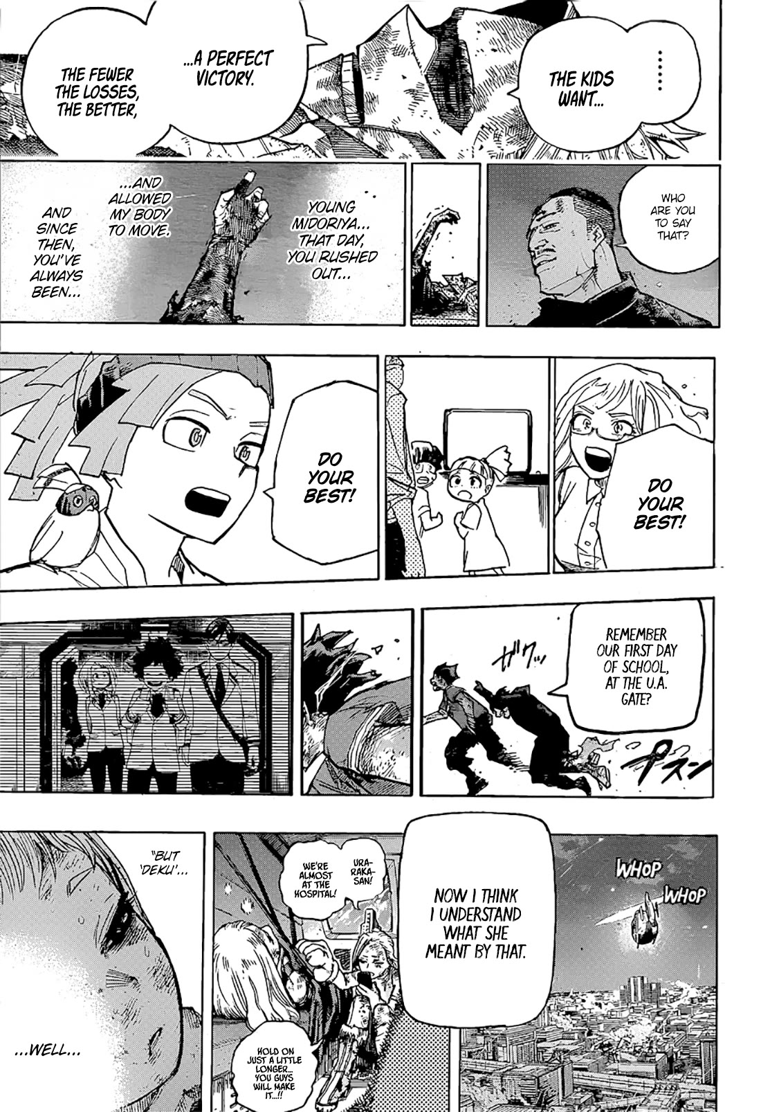 Boku no Hero Academia Chapter 422 page 12 - Chapter 422: Izuku Midoriya: Rising