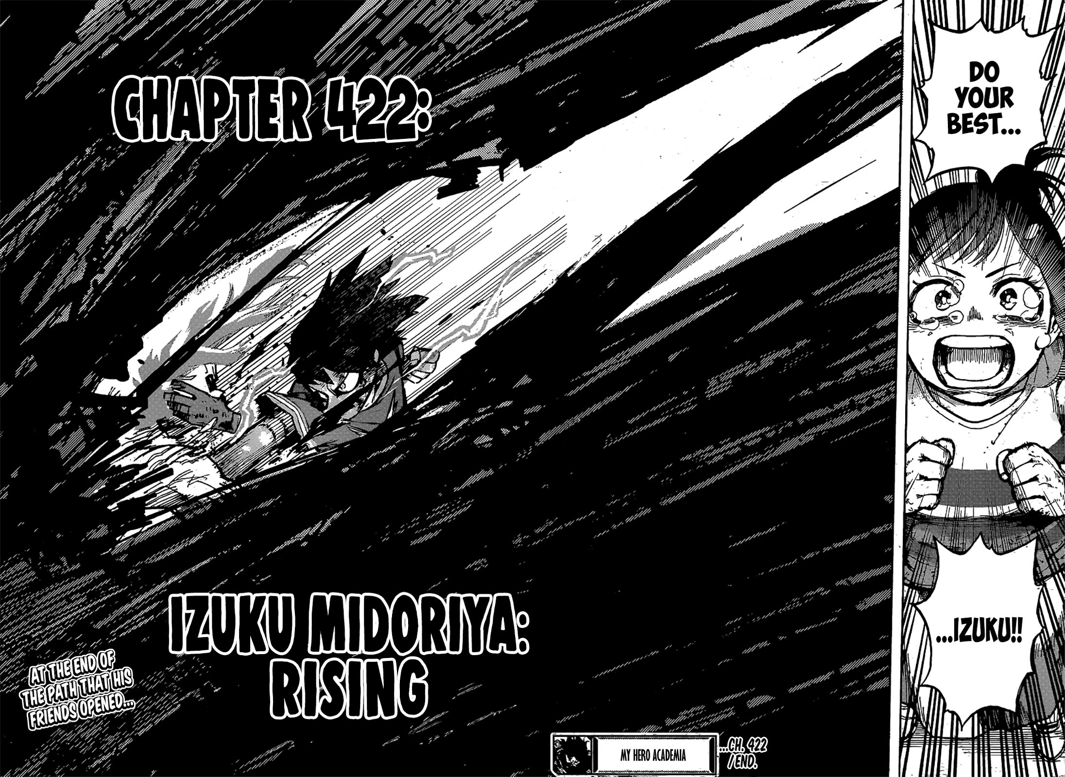 Boku no Hero Academia Chapter 422 page 15 - Chapter 422: Izuku Midoriya: Rising