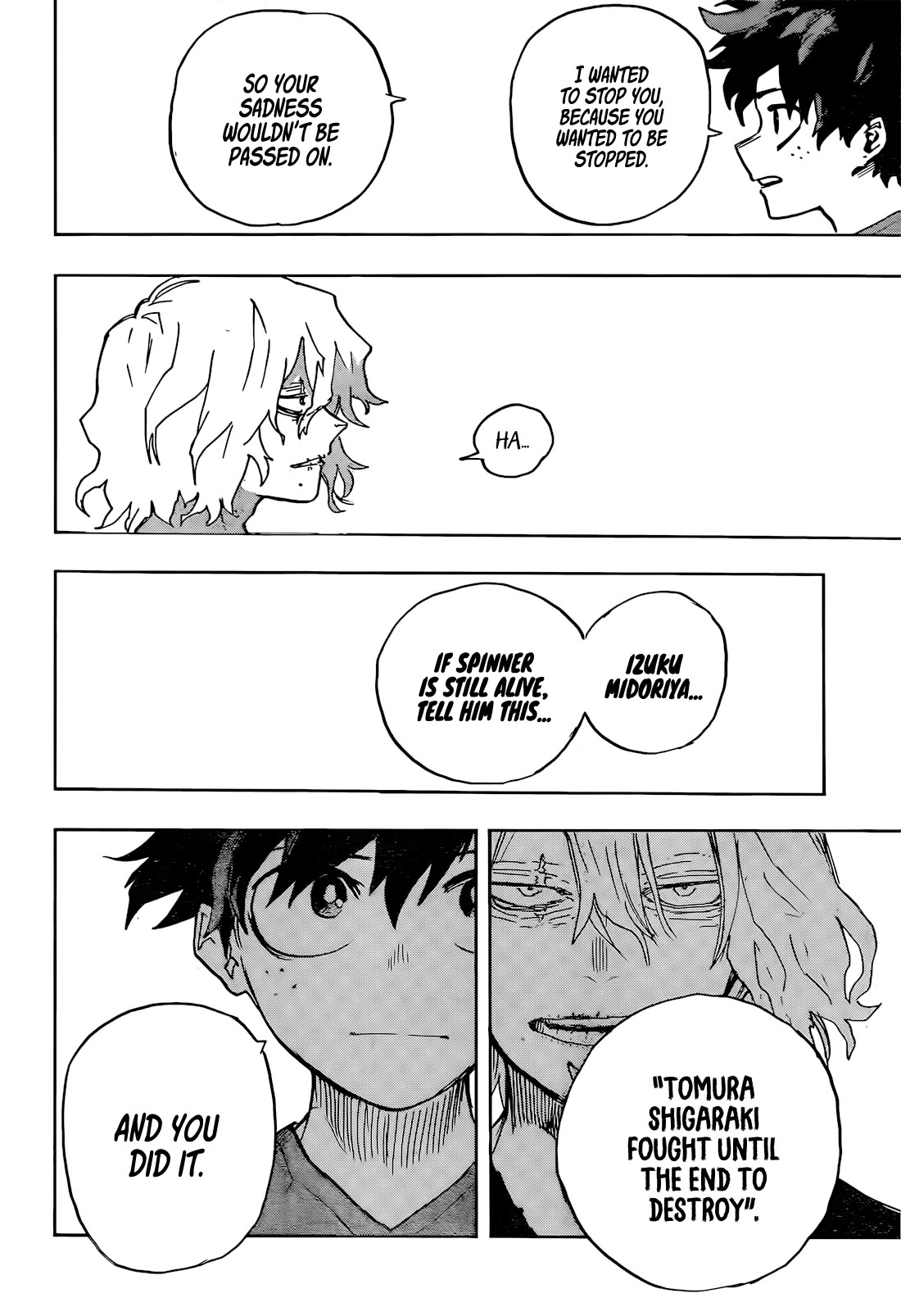 Boku no Hero Academia Chapter 423 page 15 - Chapter 423: One for All vs All for One