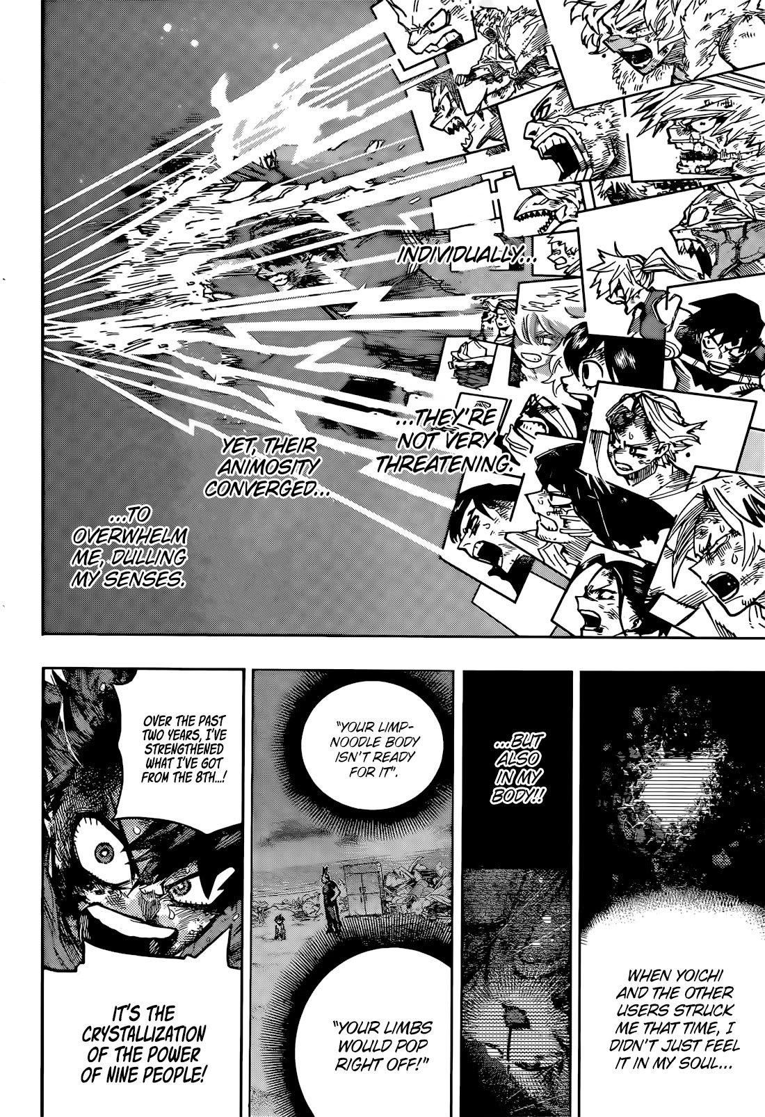 Boku no Hero Academia Chapter 423 page 3 - Chapter 423: One for All vs All for One