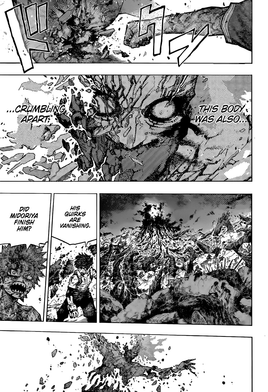 Boku no Hero Academia Chapter 423 page 4 - Chapter 423: One for All vs All for One