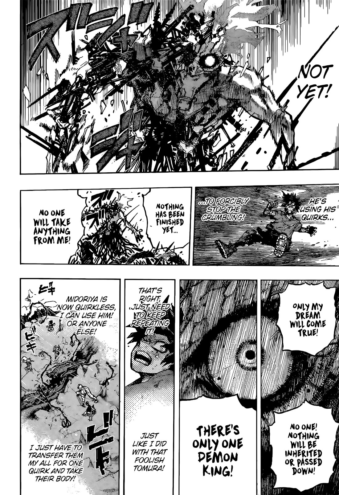 Boku no Hero Academia Chapter 423 page 5 - Chapter 423: One for All vs All for One