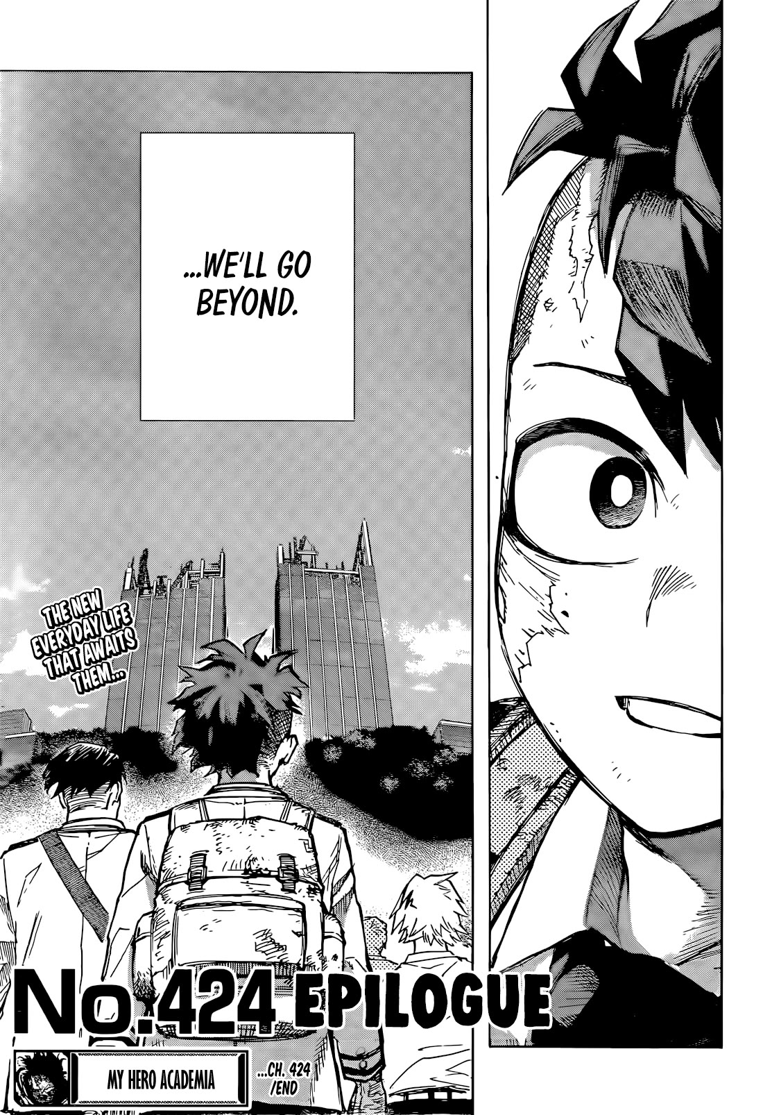 Boku no Hero Academia Chapter 424 page 16 - Chapter 424: Epilogue