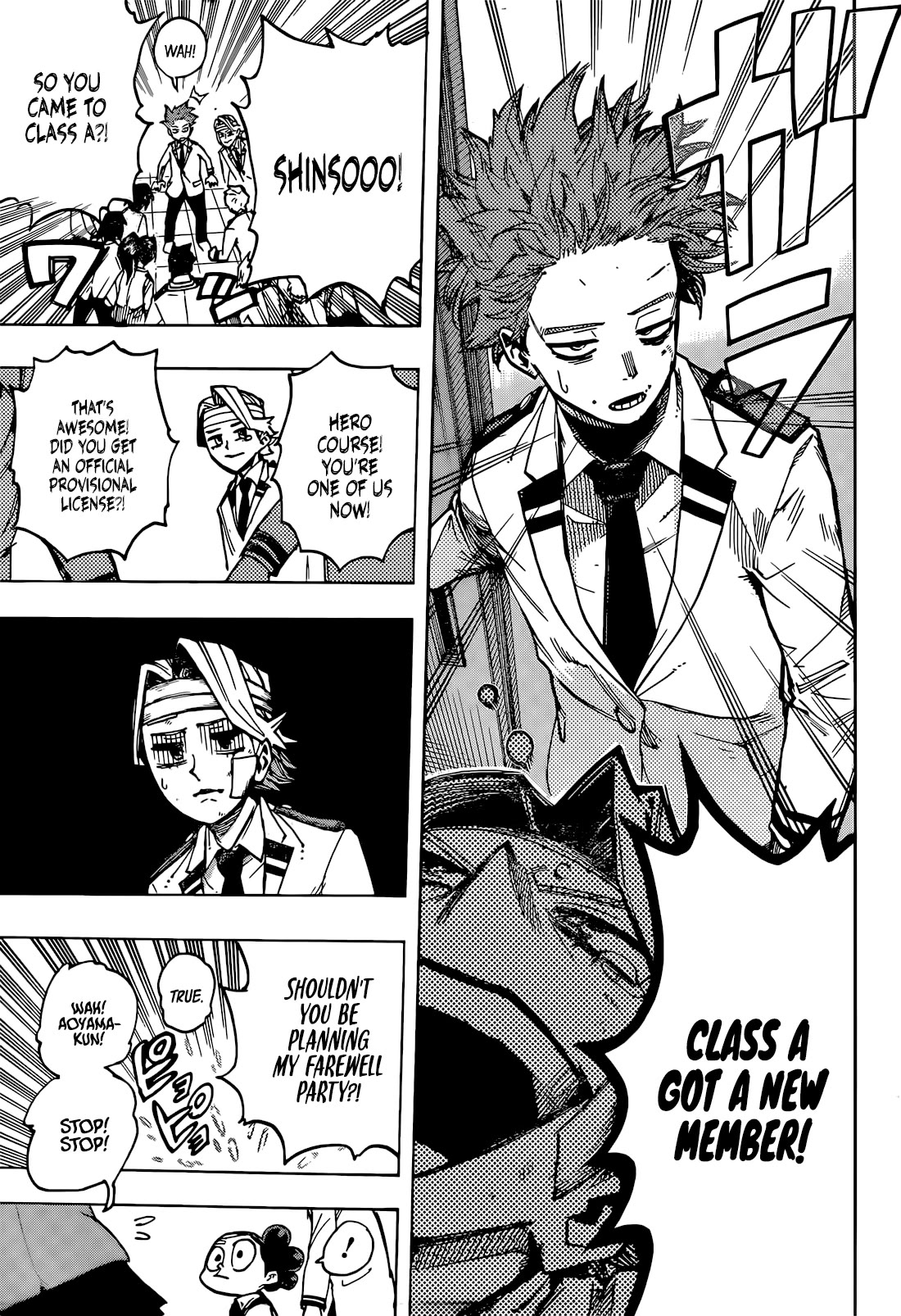 Boku no Hero Academia Chapter 425 page 10 - Chapter 425: Out-of-season