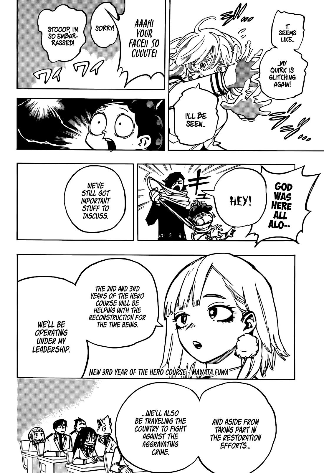 Boku no Hero Academia Chapter 425 page 11 - Chapter 425: Out-of-season