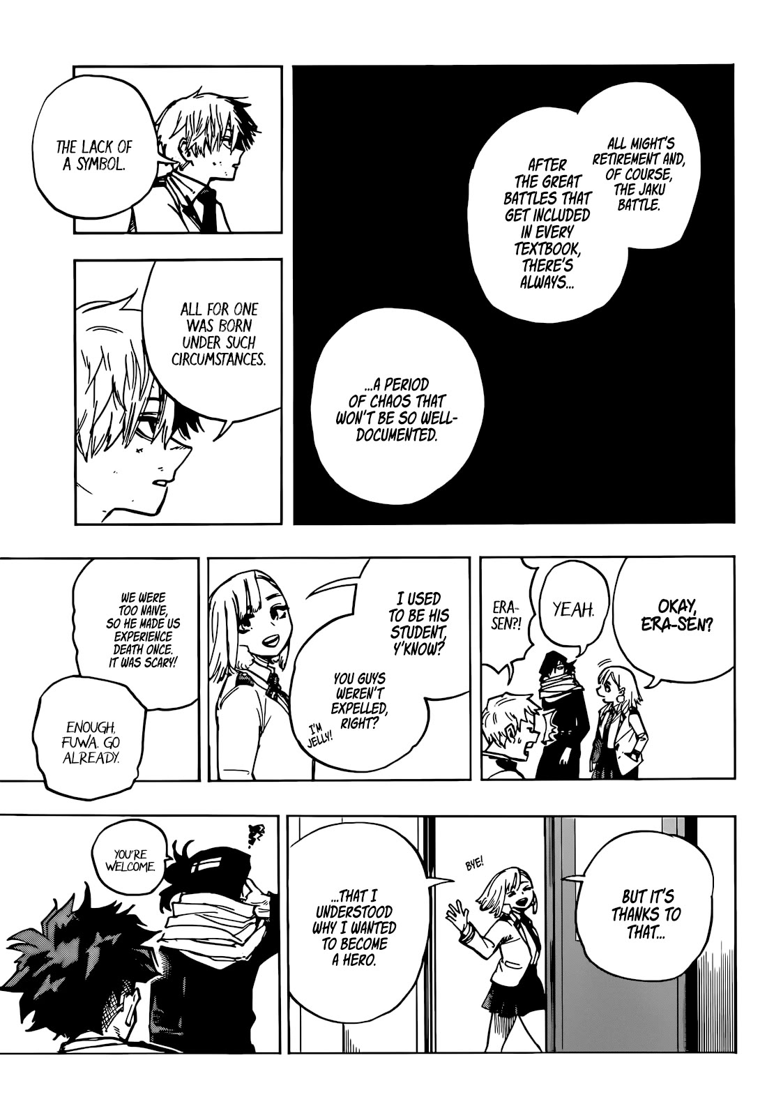 Boku no Hero Academia Chapter 425 page 12 - Chapter 425: Out-of-season