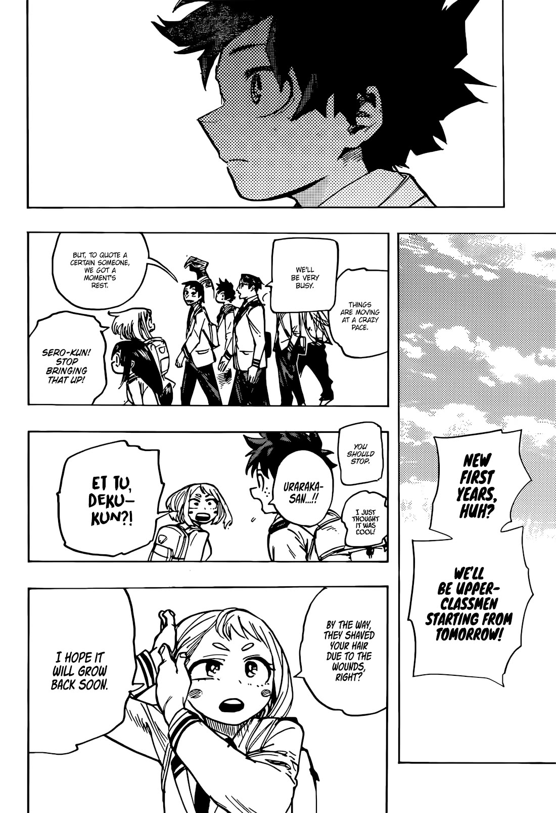 Boku no Hero Academia Chapter 425 page 13 - Chapter 425: Out-of-season