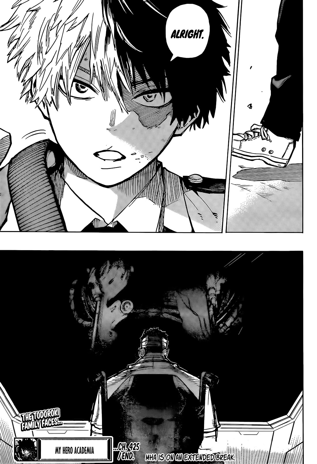 Boku no Hero Academia Chapter 425 page 16 - Chapter 425: Out-of-season
