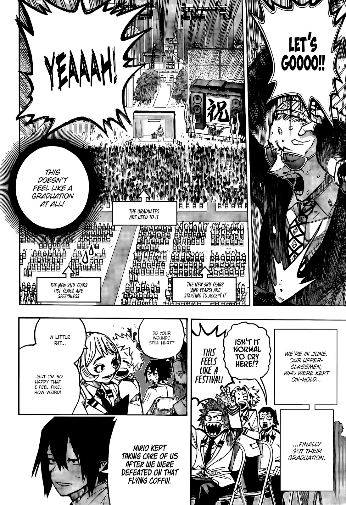Boku no Hero Academia Chapter 425 page 3 - Chapter 425: Out-of-season