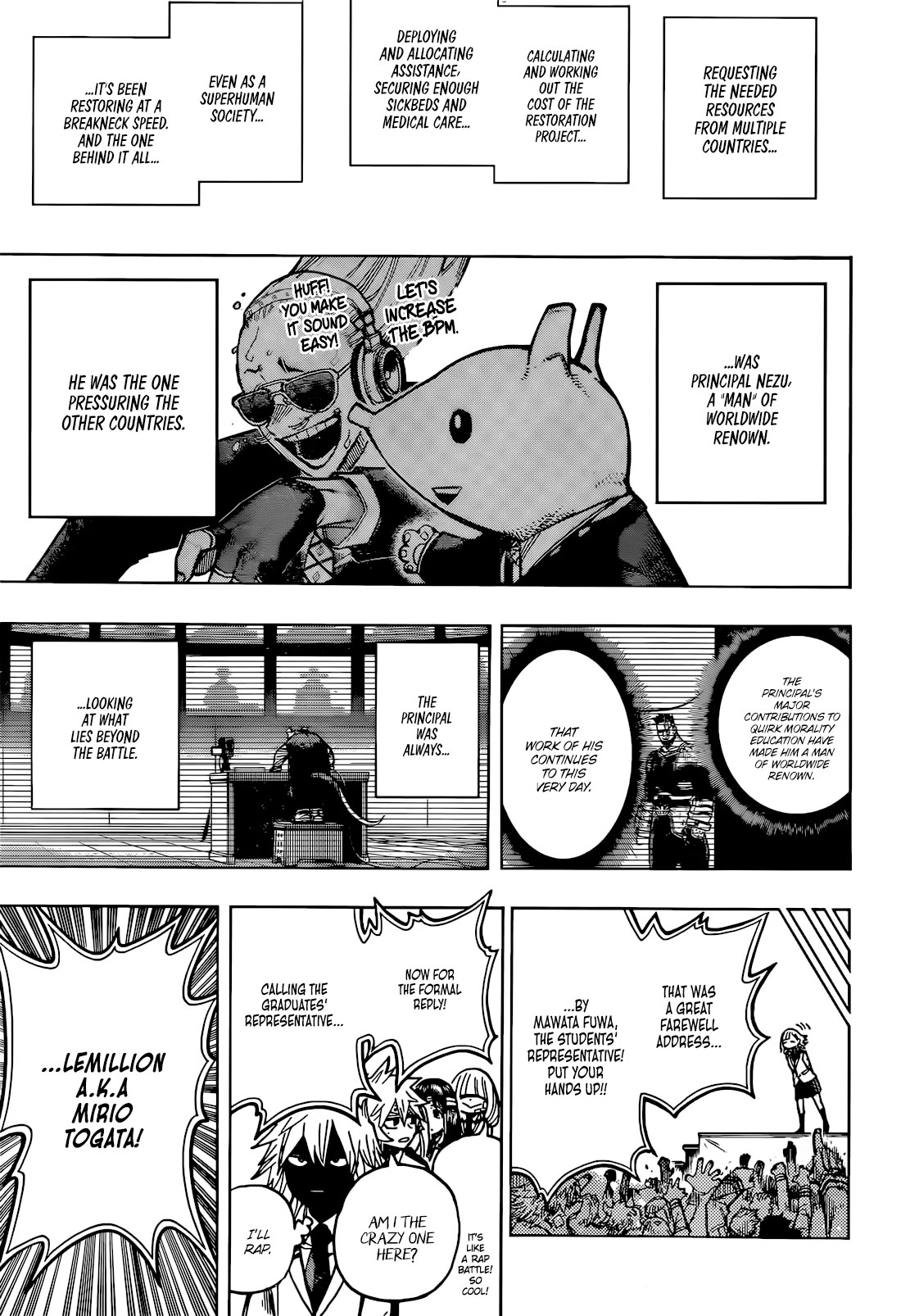 Boku no Hero Academia Chapter 425 page 4 - Chapter 425: Out-of-season
