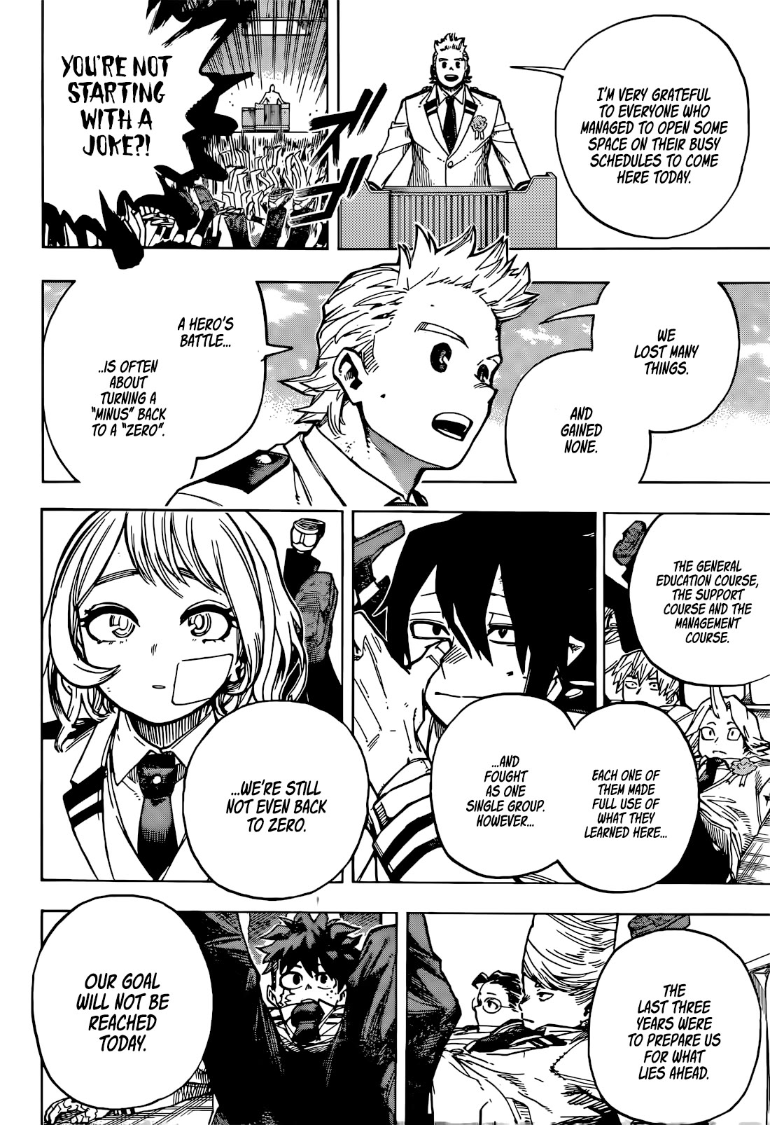 Boku no Hero Academia Chapter 425 page 5 - Chapter 425: Out-of-season
