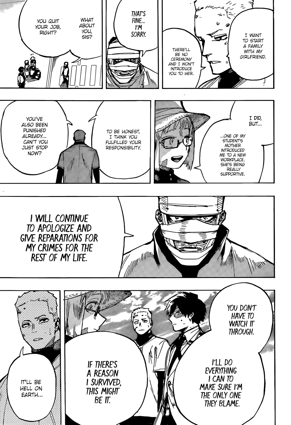 Boku no Hero Academia Chapter 426 page 12 - Chapter 426: The Hellish Todoroki Family - Final