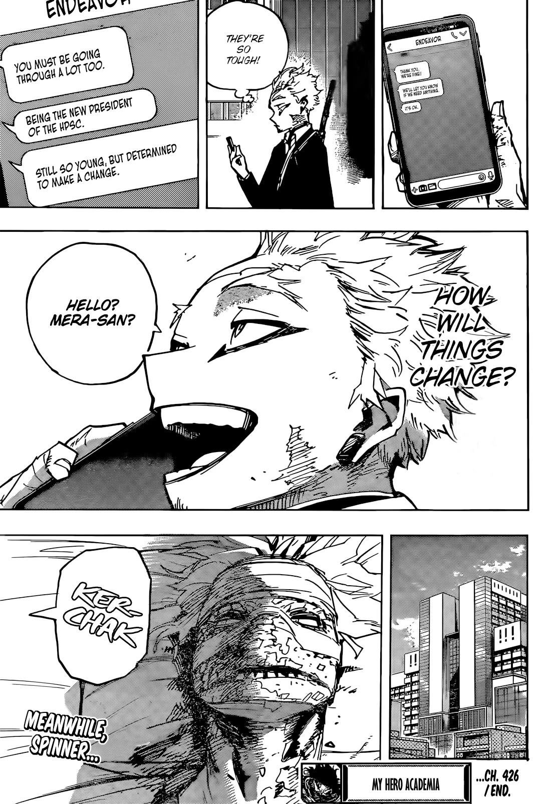 Boku no Hero Academia Chapter 426 page 16 - Chapter 426: The Hellish Todoroki Family - Final