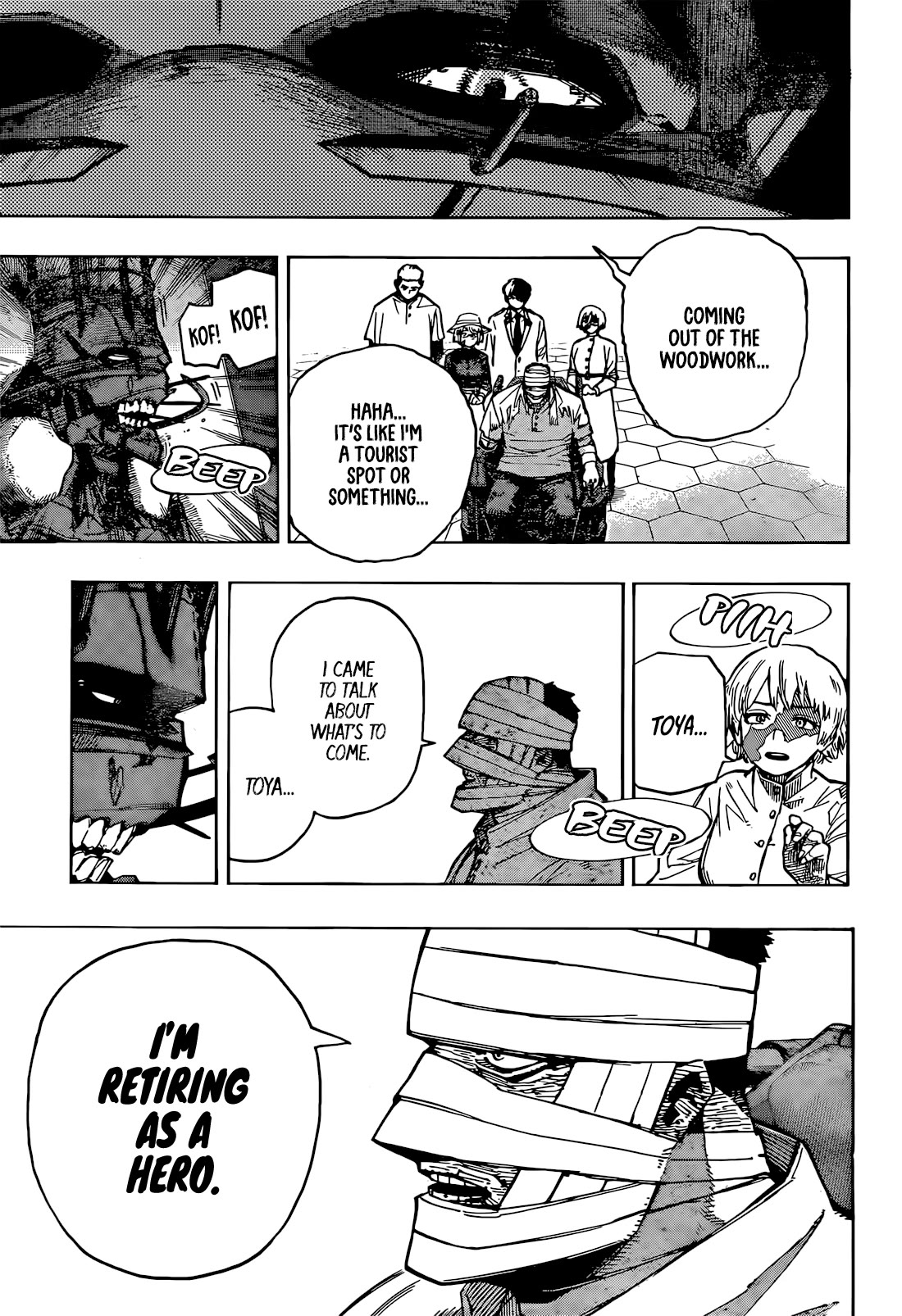 Boku no Hero Academia Chapter 426 page 4 - Chapter 426: The Hellish Todoroki Family - Final