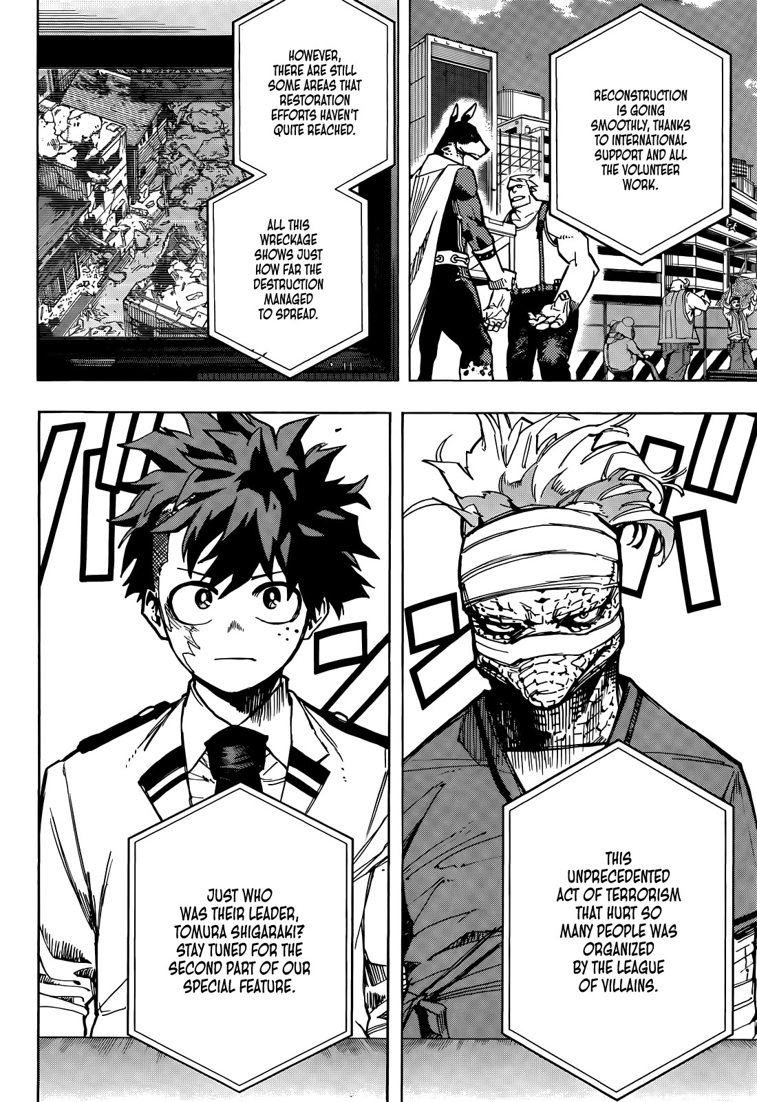 Boku no Hero Academia Chapter 427 page 3 - Chapter 427: Who was Tomura Shigaraki?
