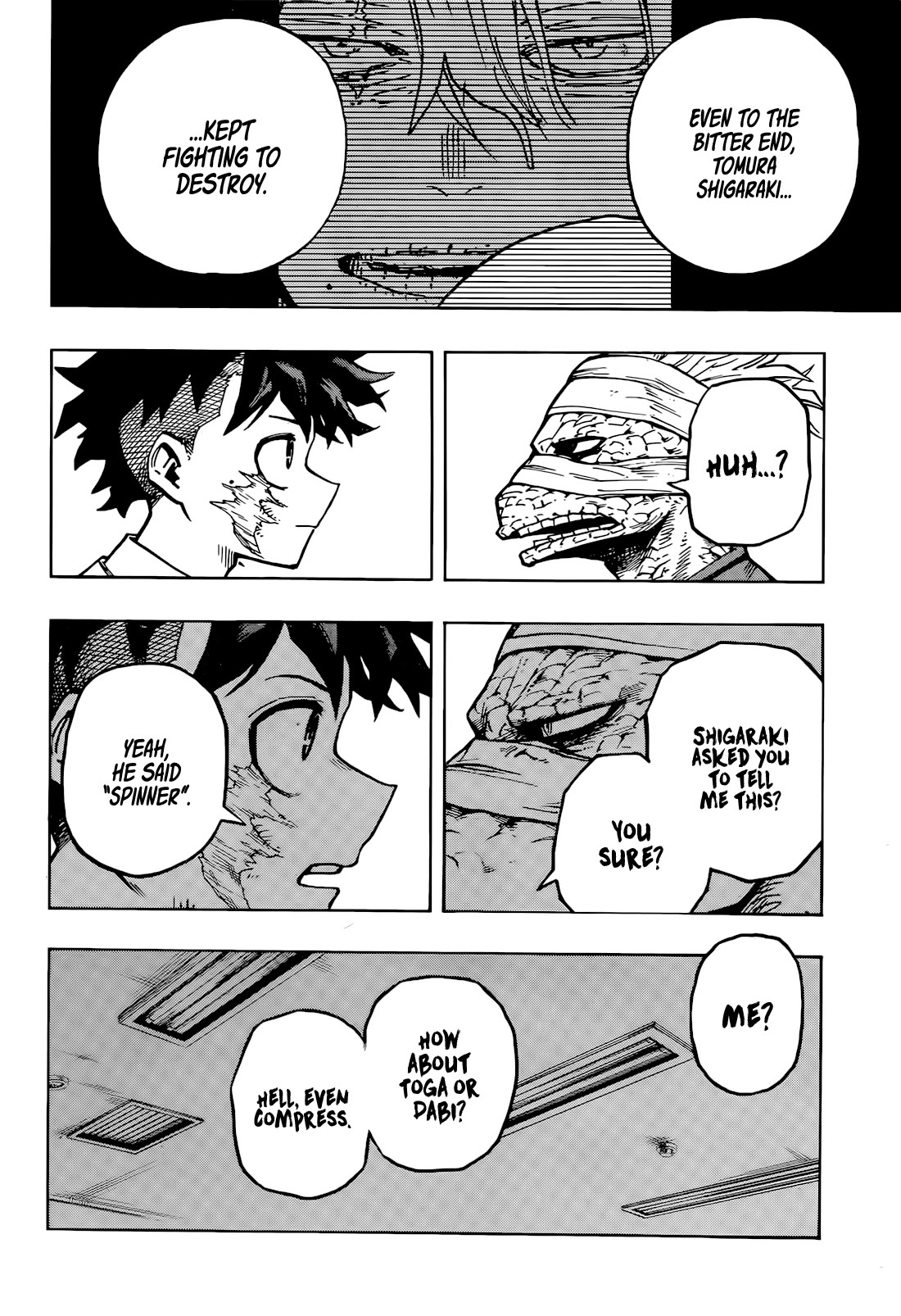 Boku no Hero Academia Chapter 427 page 5 - Chapter 427: Who was Tomura Shigaraki?