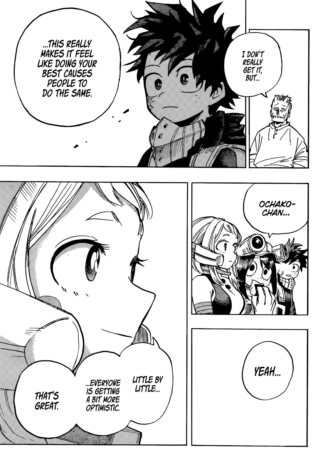 Boku no Hero Academia Chapter 428 page 10 - Chapter 428: A Girl who loves to smile