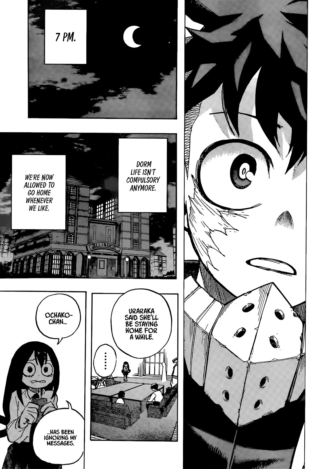 Boku no Hero Academia Chapter 428 page 12 - Chapter 428: A Girl who loves to smile
