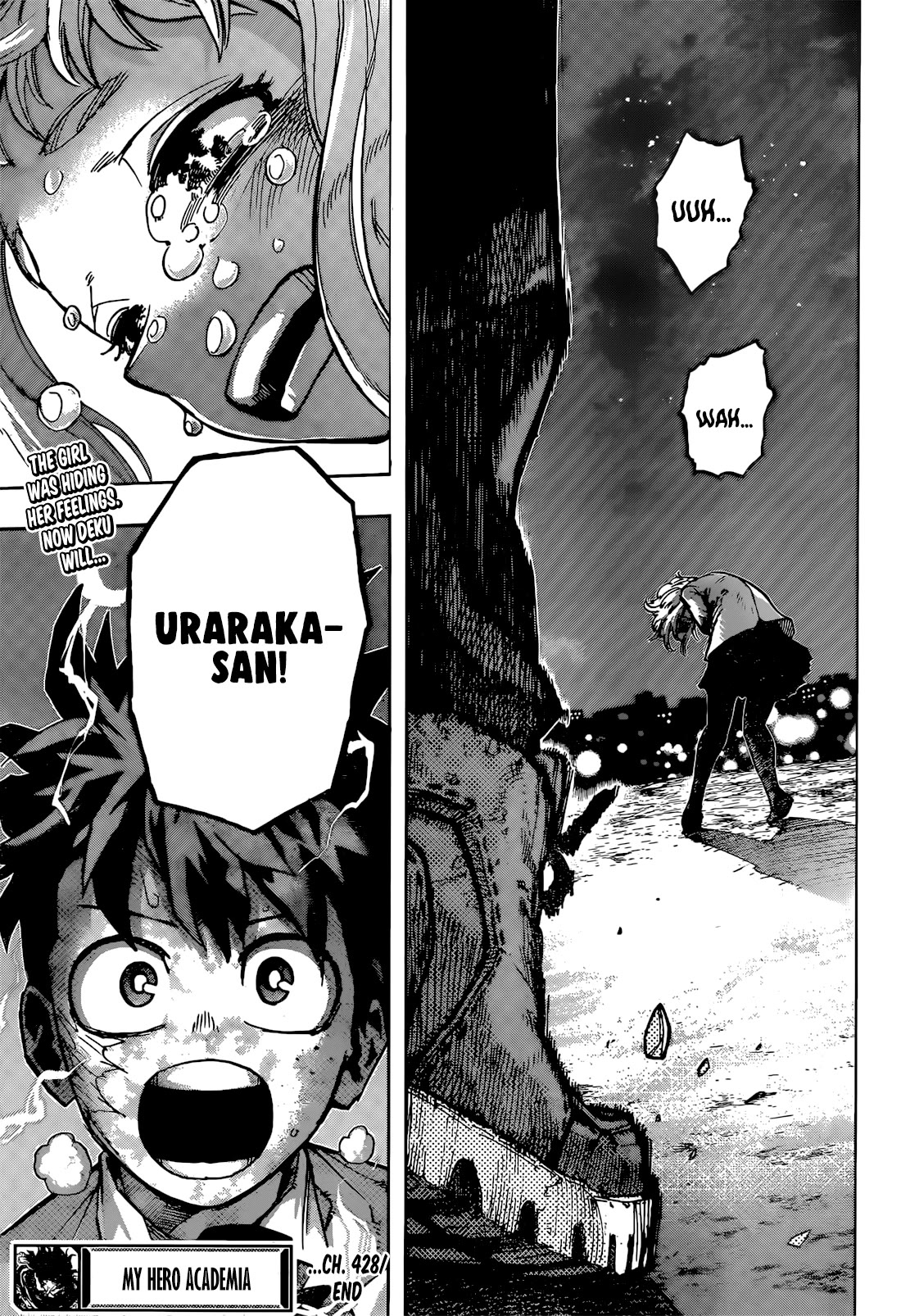 Boku no Hero Academia Chapter 428 page 16 - Chapter 428: A Girl who loves to smile