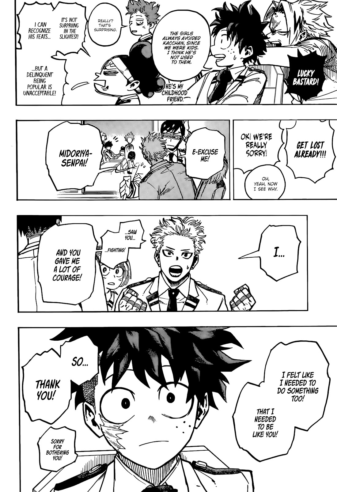 Boku no Hero Academia Chapter 428 page 3 - Chapter 428: A Girl who loves to smile