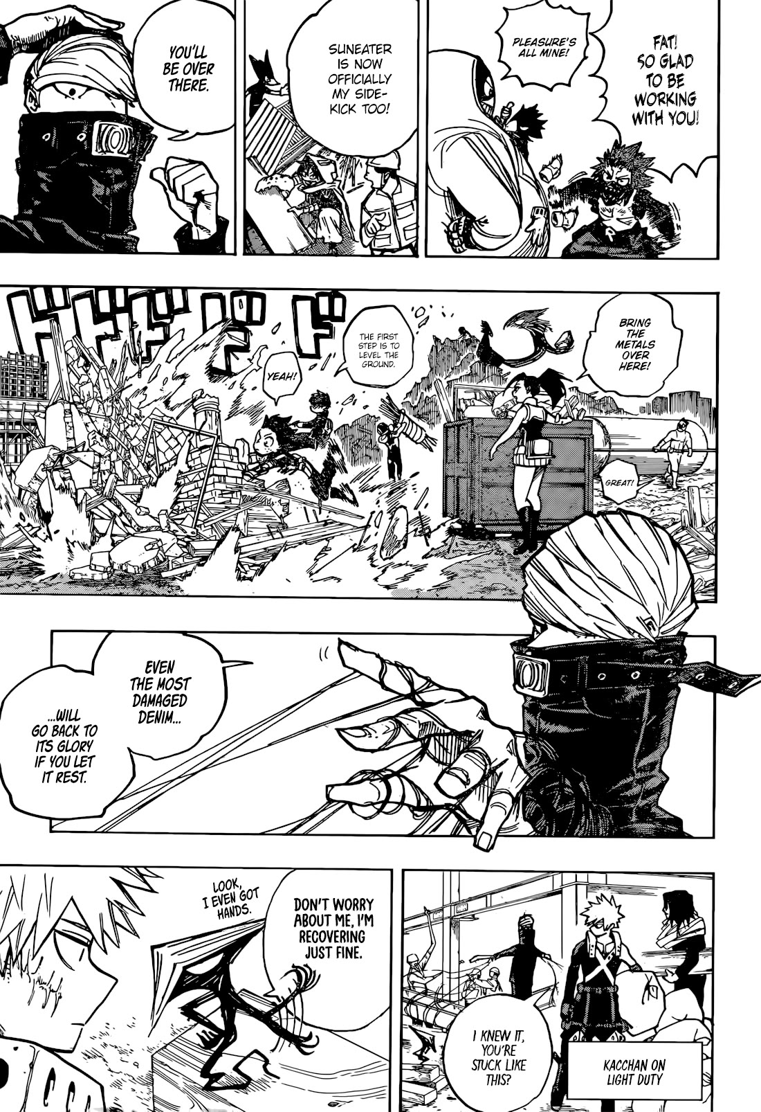 Boku no Hero Academia Chapter 428 page 6 - Chapter 428: A Girl who loves to smile