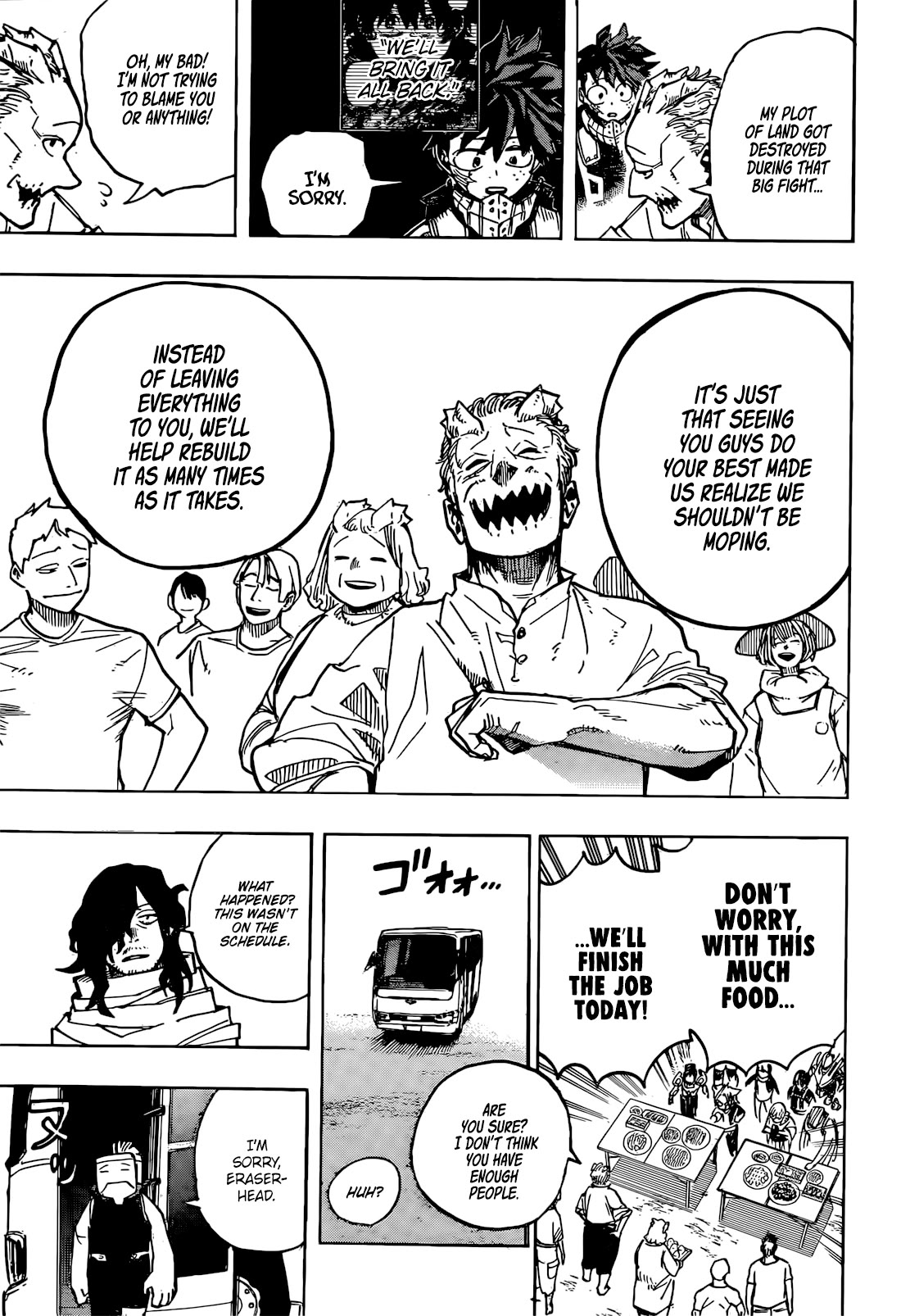 Boku no Hero Academia Chapter 428 page 8 - Chapter 428: A Girl who loves to smile