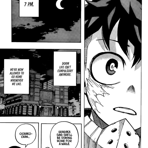 Boku no Hero Academia Chapter 428: A Girl who loves to smile cover